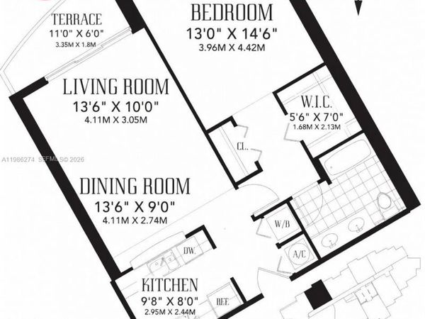 2475 Brickell Ave , Unit 2003, Miami, FL 33129