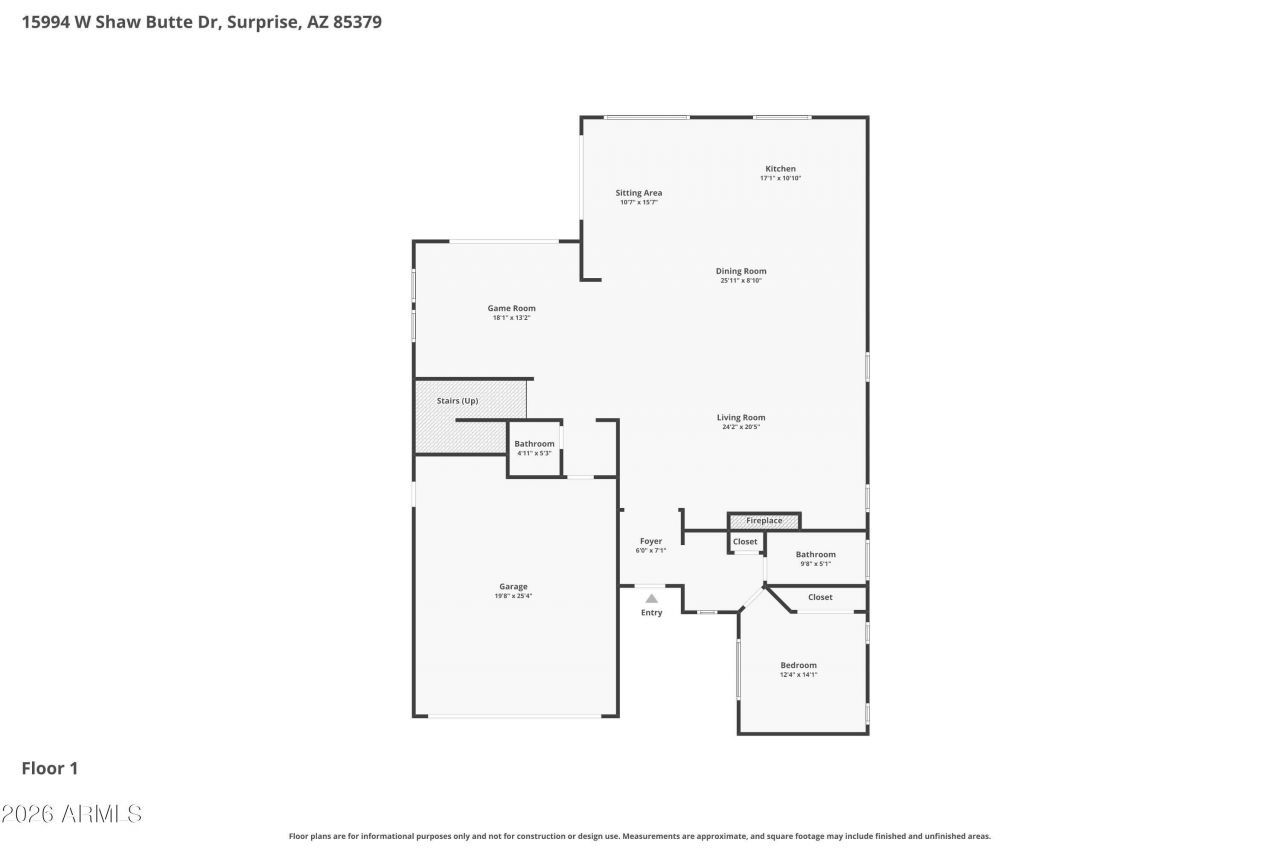 15994 W Shaw Butte Drive, Surprise, AZ 85379 Main Photo