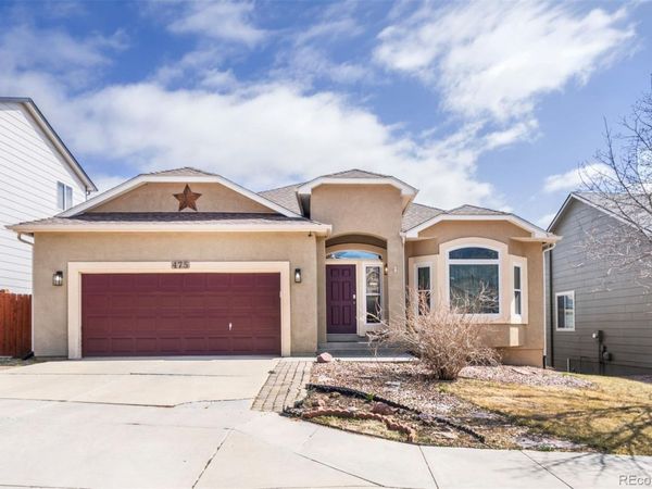 475 Millstream Terrace , Colorado Springs, CO 80905