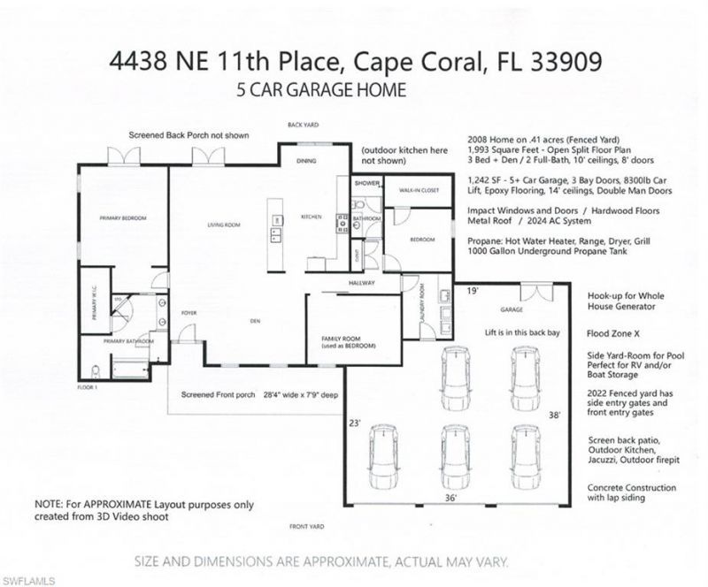 4438 NE 11th Pl , Cape Coral, FL 33909 Photo