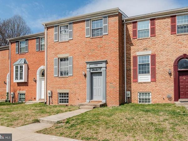1116 SOHO COURT, Unit 97, CROFTON, MD 21114