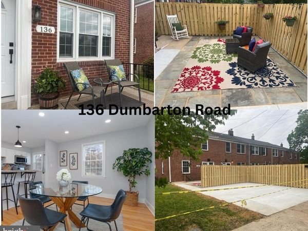 136 DUMBARTON ROAD, BALTIMORE, MD 21212