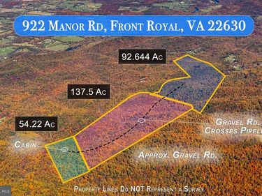 922 MANOR ROAD , FRONT ROYAL, VA 22630