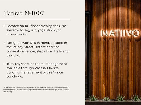 48 East Ave, Unit 1007, Austin, TX 78701