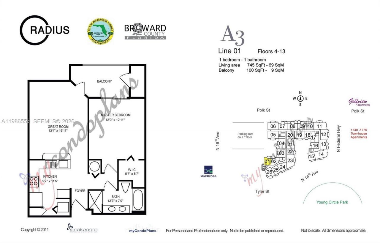 1830 Radius Dr , Unit 501, Hollywood, FL 33020 Photo