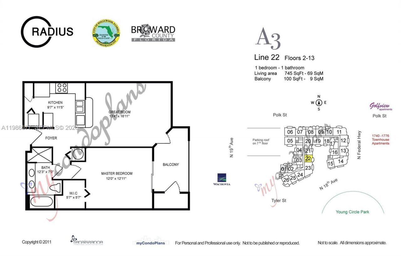 1830 Radius Dr , Unit 1222, Hollywood, FL 33020 Photo