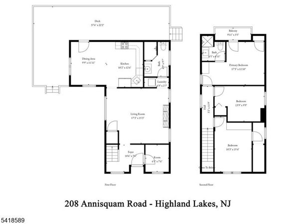 208 Annisquam Rd, Vernon, NJ 07422