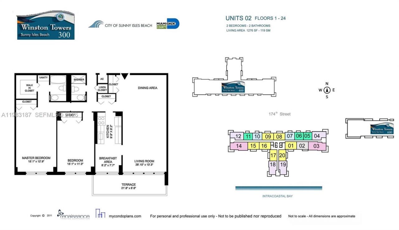 230 S 174th St , Unit 2202, Sunny Isles Beach, FL 33160 Photo