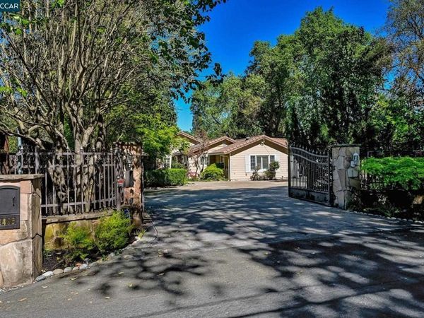 1496 Finley Lane, Alamo, CA 94507