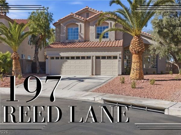 197 Reed Lane , Henderson, NV 89074