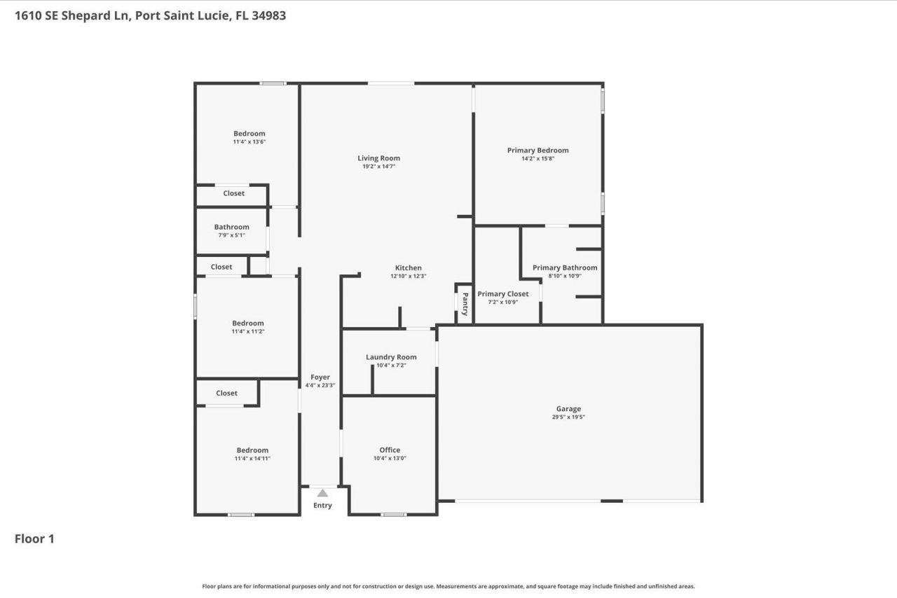 1610 SE Shepard Lane, Port Saint Lucie, FL 34983 Photo