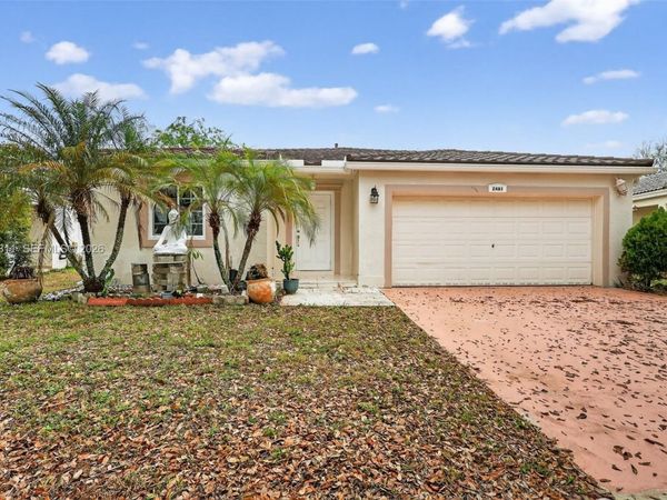 2481 SW 102nd Ave, Miramar, FL 33025