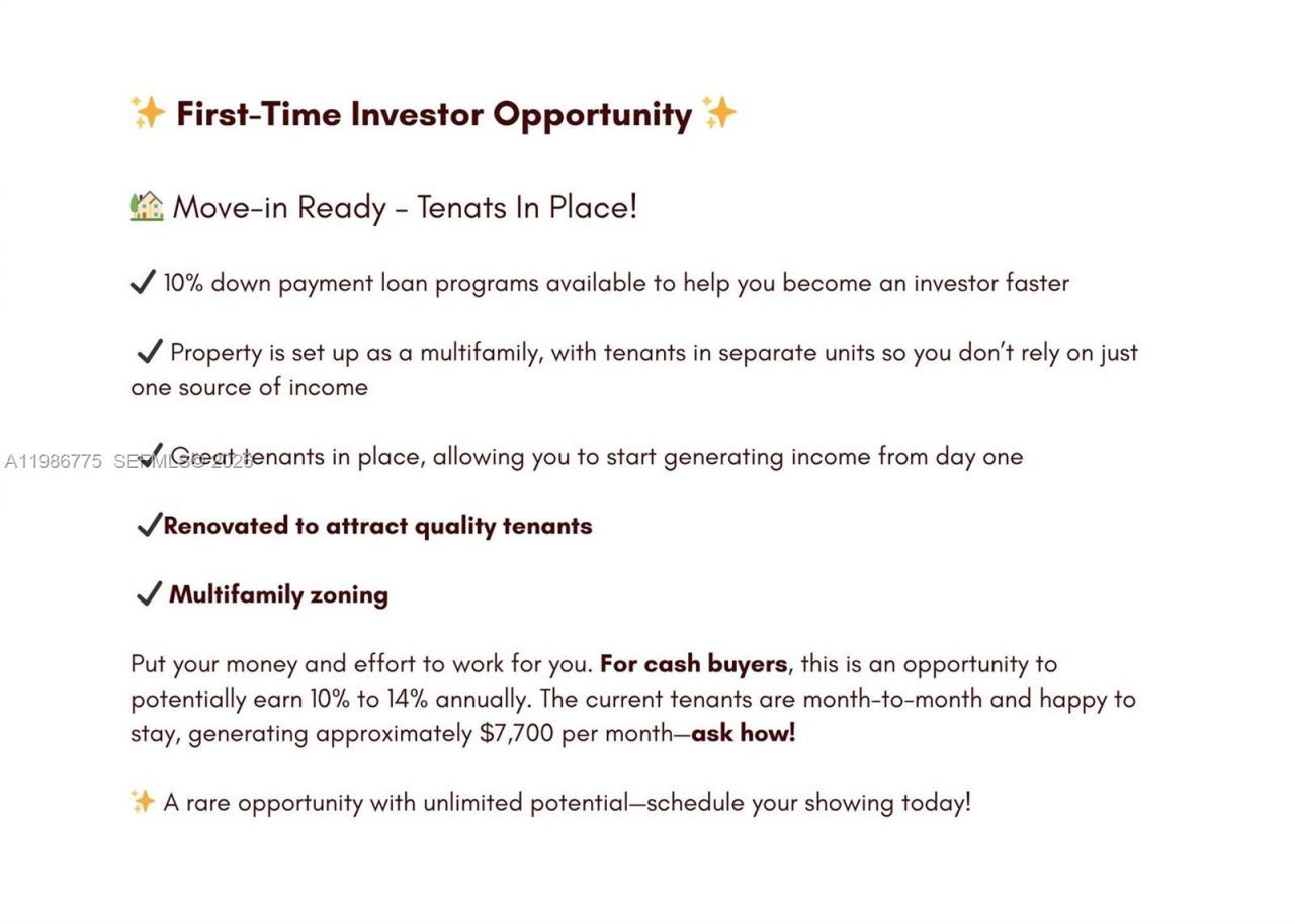 10529 NW 35th Ave , Miami, FL 33147 Photo