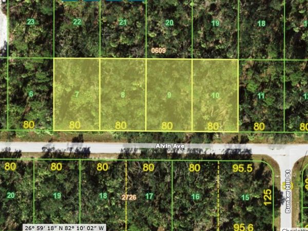 17178 ALVIN (& 17186, 17194, 17202) AVENUE , PORT CHARLOTTE, FL 33948