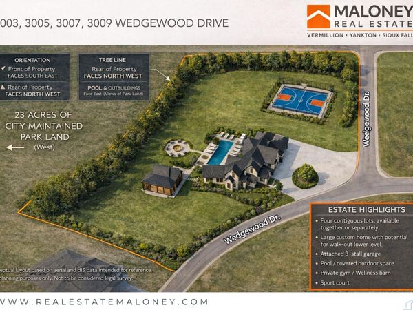 3003,3005,07,09 WEDGEWOOD DRIVE, Yankton, SD 57069