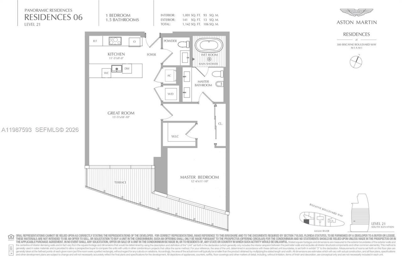 300 Biscayne Blvd Way, Unit 2106, Miami, FL 33131 Photo