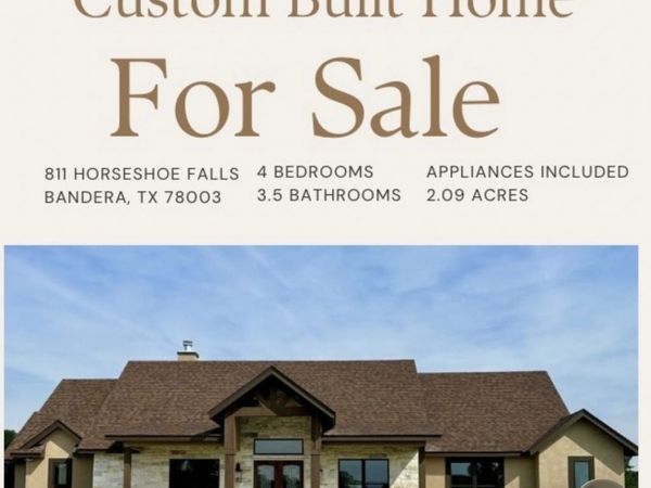 811 Horseshoe Falls, Bandera, TX 78003