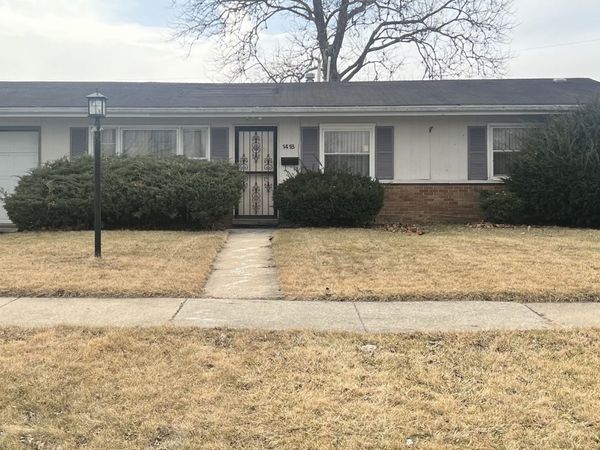 1418 E 13th Place , Ford Heights, IL 60411