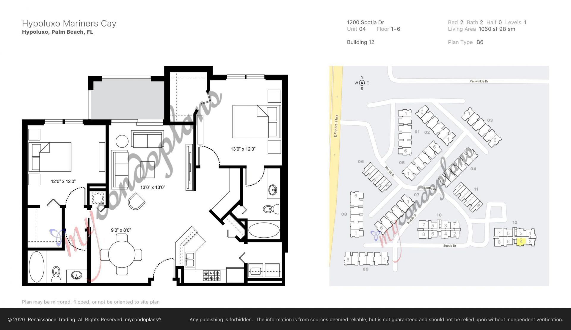 1200 Scotia Drive, Unit 404, Hypoluxo, FL 33462 Photo