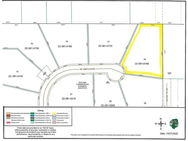 TBD XX18 My Abbys Way Lane SW, Pequot Lakes, MN 56472