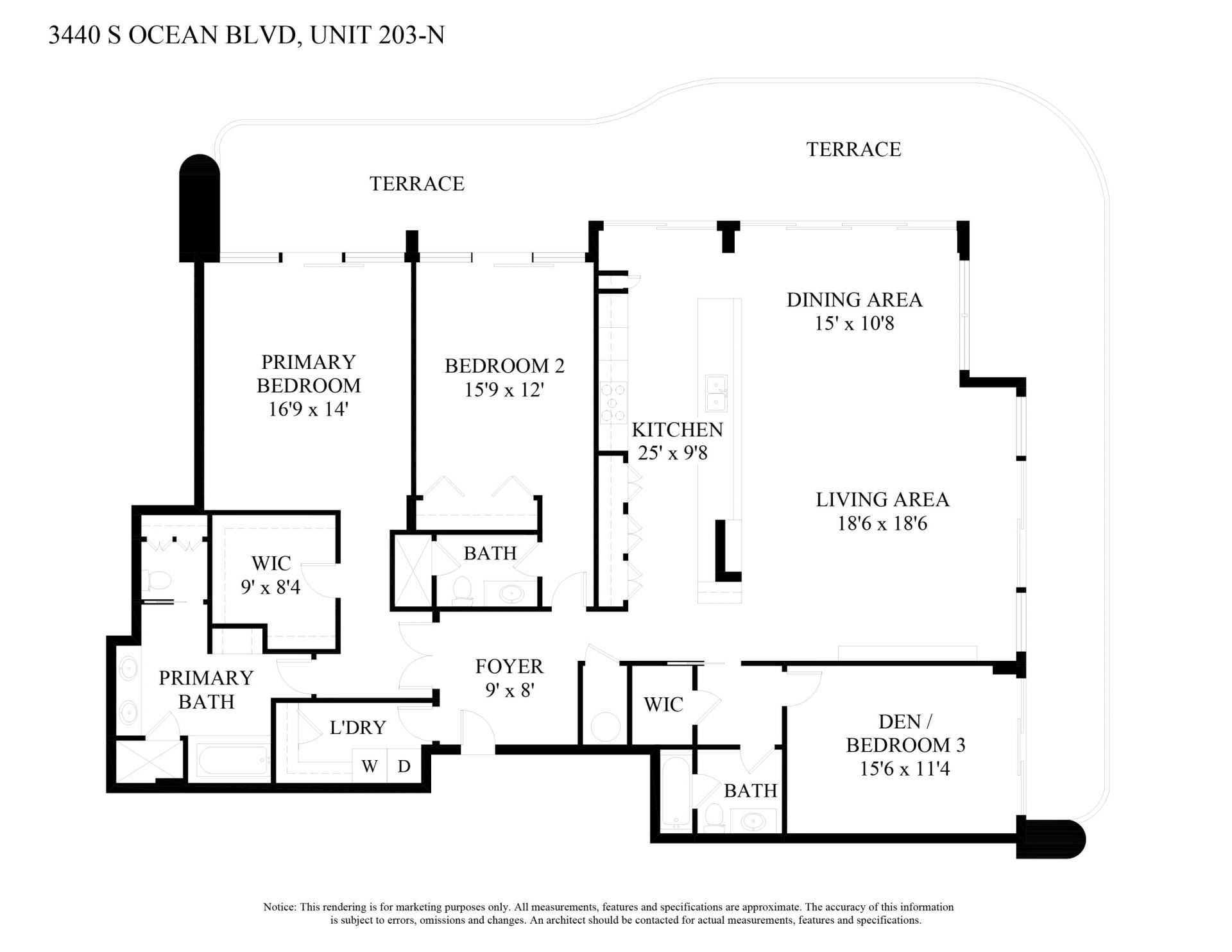 3440 S Ocean Boulevard, Unit 203n, Palm Beach, FL 33480 Photo