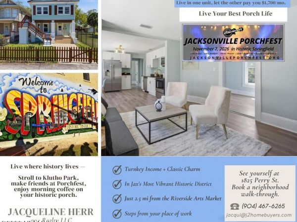 1825 PERRY Street, Jacksonville, FL 32206