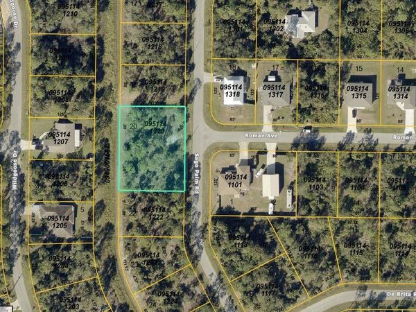 20 SAGO PALM ROAD , NORTH PORT, FL 34291