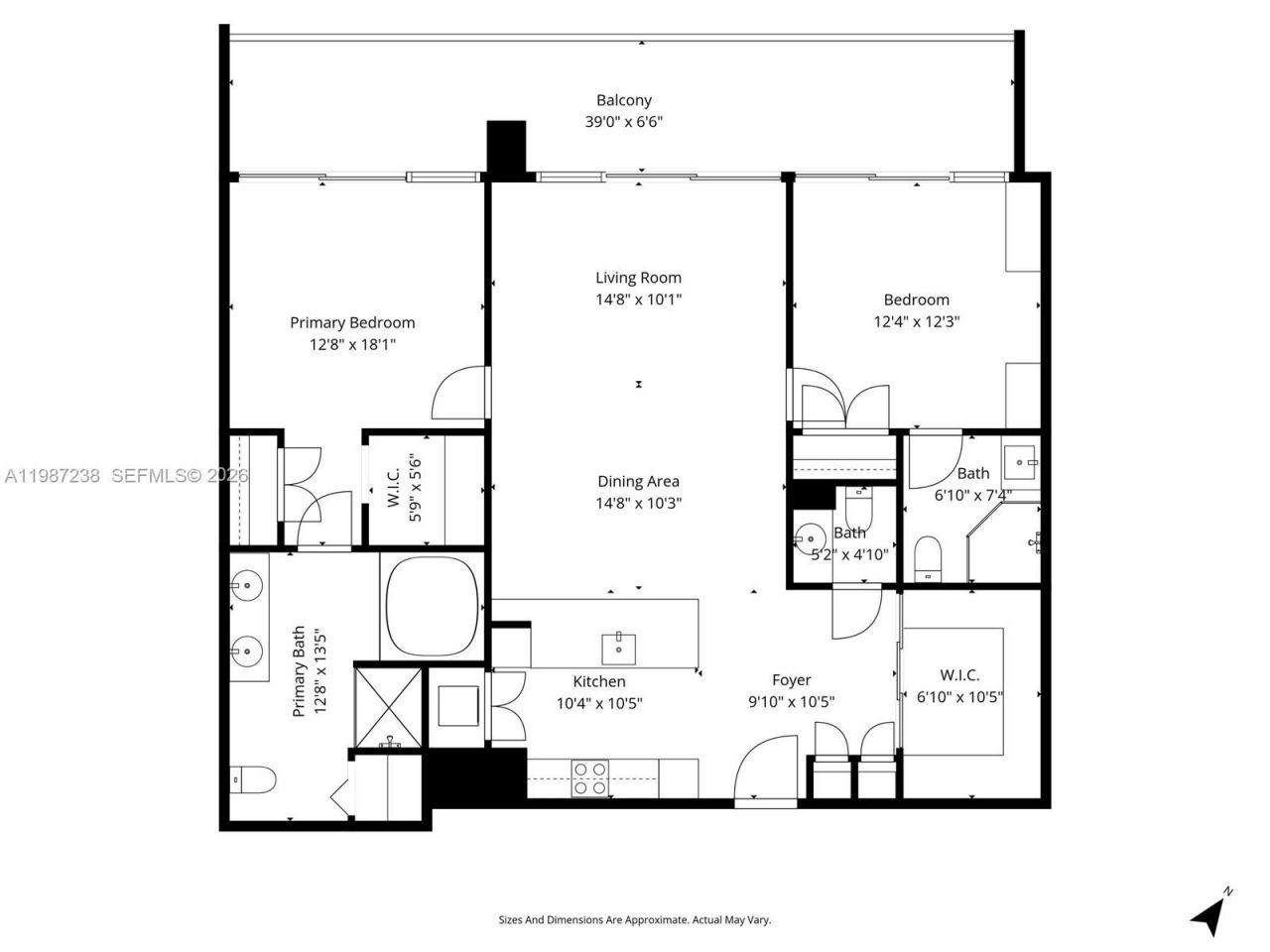 200 Biscayne Boulevard Way, Unit 5010, Miami, FL 33131 Photo