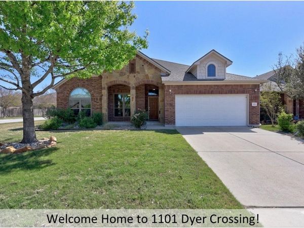1101 Dyer Crossing WAY, Round Rock, TX 78665