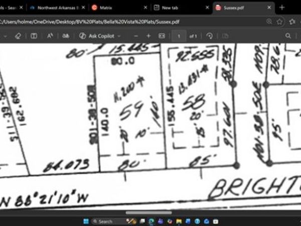 0 Brighton Drive, Bella Vista, AR 72714