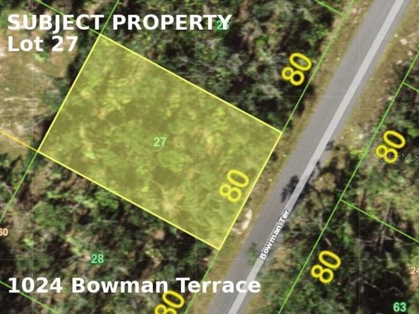 1051 BOWMAN TERRACE , PORT CHARLOTTE, FL 33953