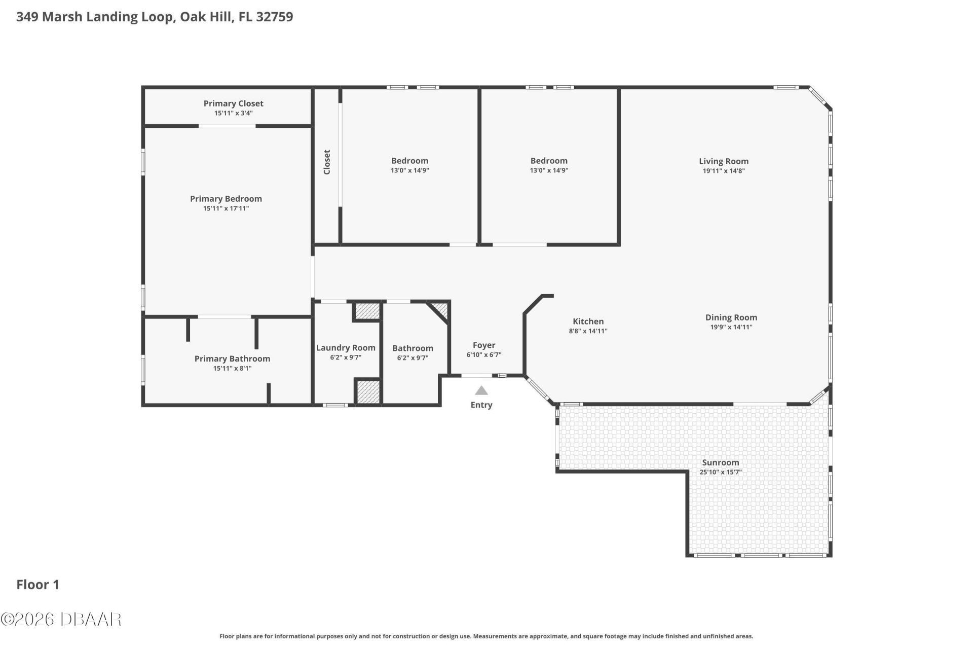 349 Marsh Landing Loop, Oak Hill, FL 32759 Photo