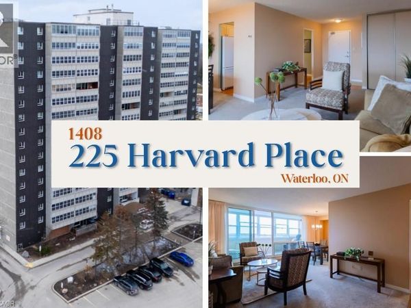 225 HARVARD Place, Unit 1408, Waterloo, ON N2J4H4