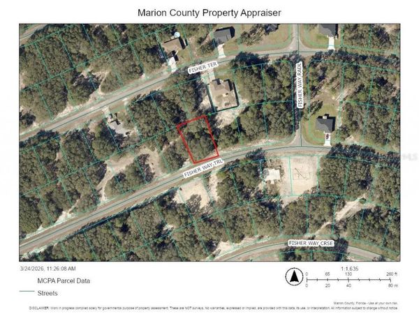 0 FISHER WAY TRAIL , OCKLAWAHA, FL 32179