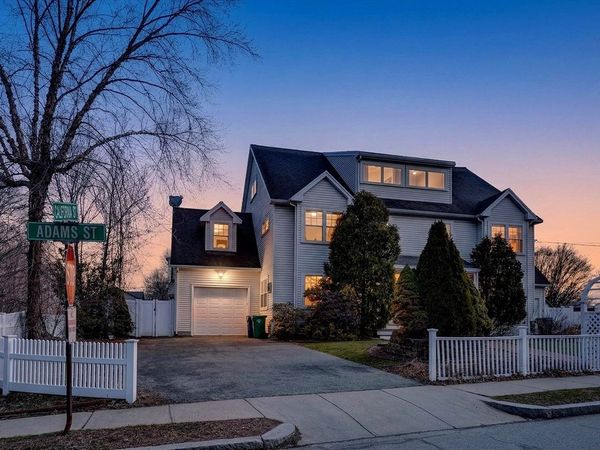 6 Adams Street, Unit 1, Newton, MA 02460