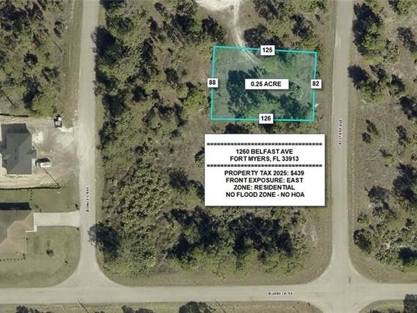 1260 Belfast AVE, FORT MYERS, FL 33913