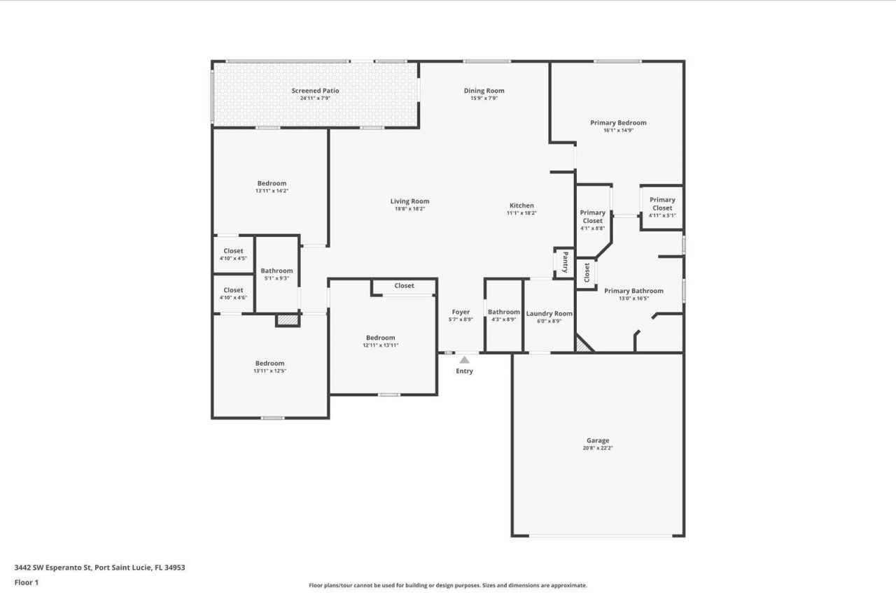 3442 SW Esperanto Street, Port Saint Lucie, FL 34953 Photo