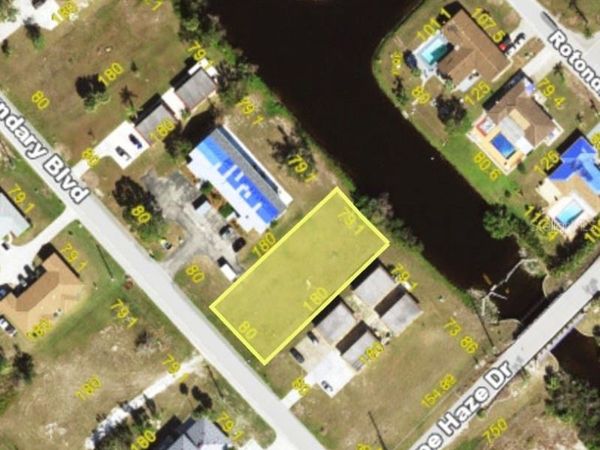 44 BOUNDARY BOULEVARD , ROTONDA WEST, FL 33947