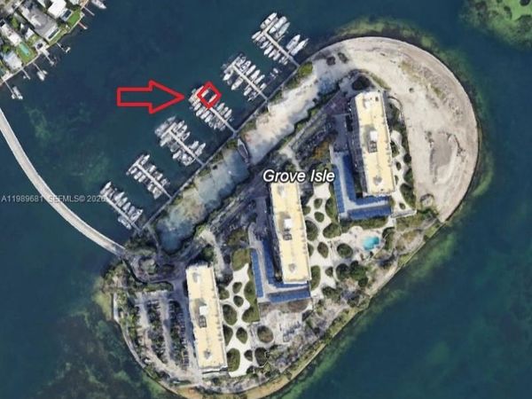 4 Grove Isle Drive Slip D-10 , Miami, FL 33133