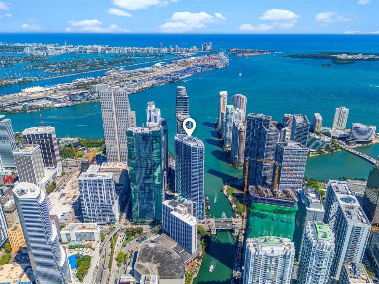 200 Biscayne Boulevard Way, Unit 3707, Miami, FL 33131 Photo