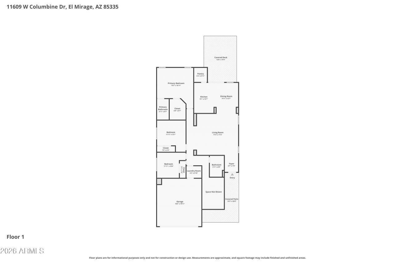 11609 W Columbine Drive, El Mirage, AZ 85335 Main Photo