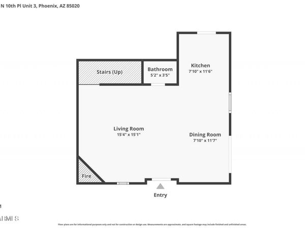10413 N 10TH Place, Unit 3, Phoenix, AZ 85020
