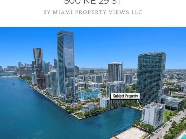 500 NE 29th St, Unit 608, Miami, FL 33137