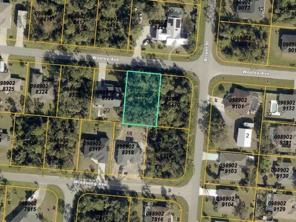 Lot #21 WOOLEY AVENUE , NORTH PORT, FL 34287