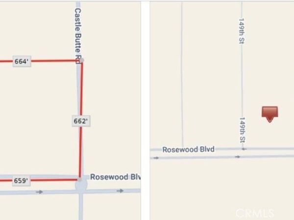 0 Castle Butee Rd and Rosewood Blvd, Kern, CA 93505