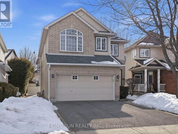 141 Steeple Chase Drive, Ottawa, ON K2M2Z5