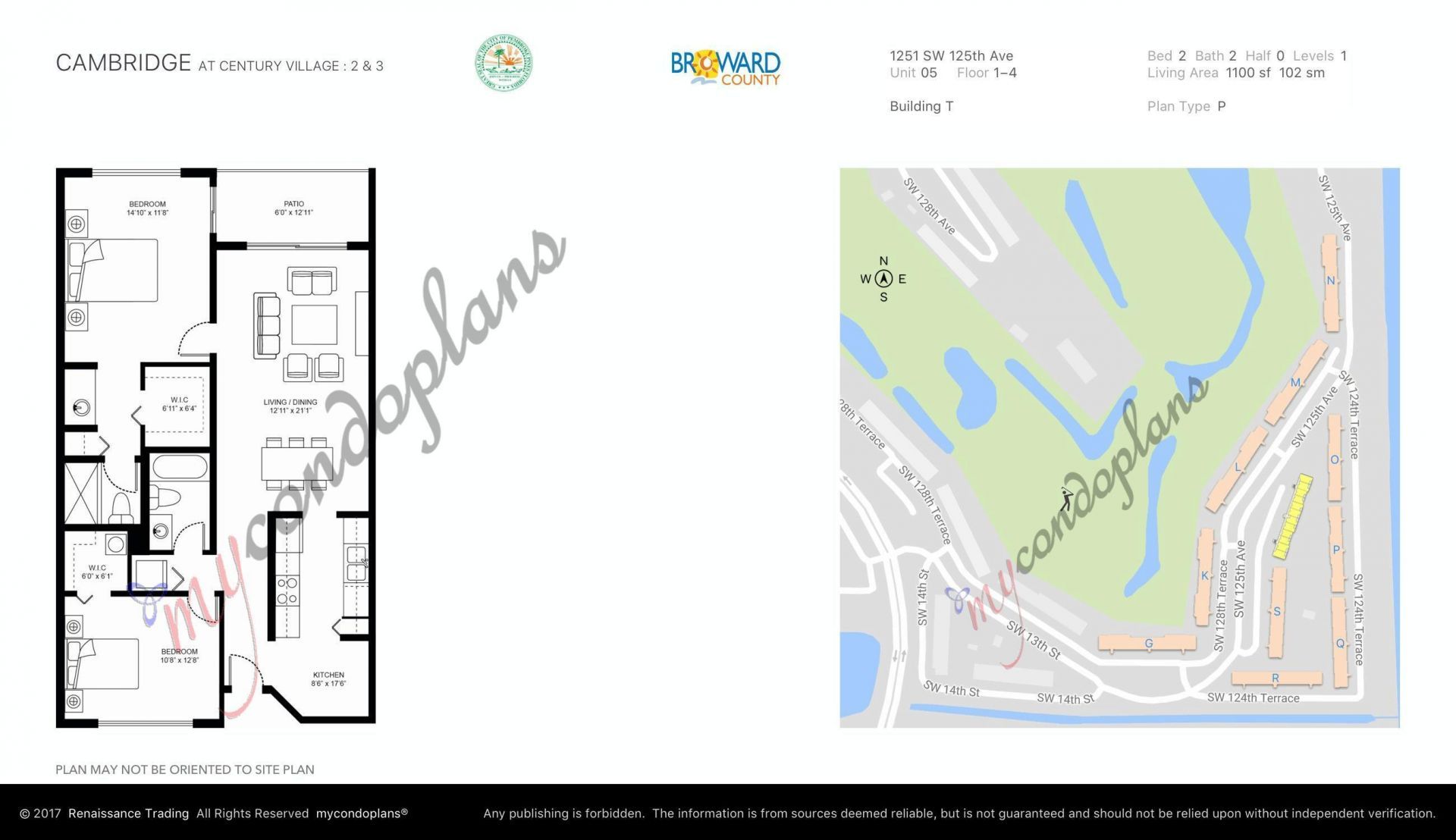 1251 SW 125th Avenue, Unit 105t, Pembroke Pines, FL 33027 Photo