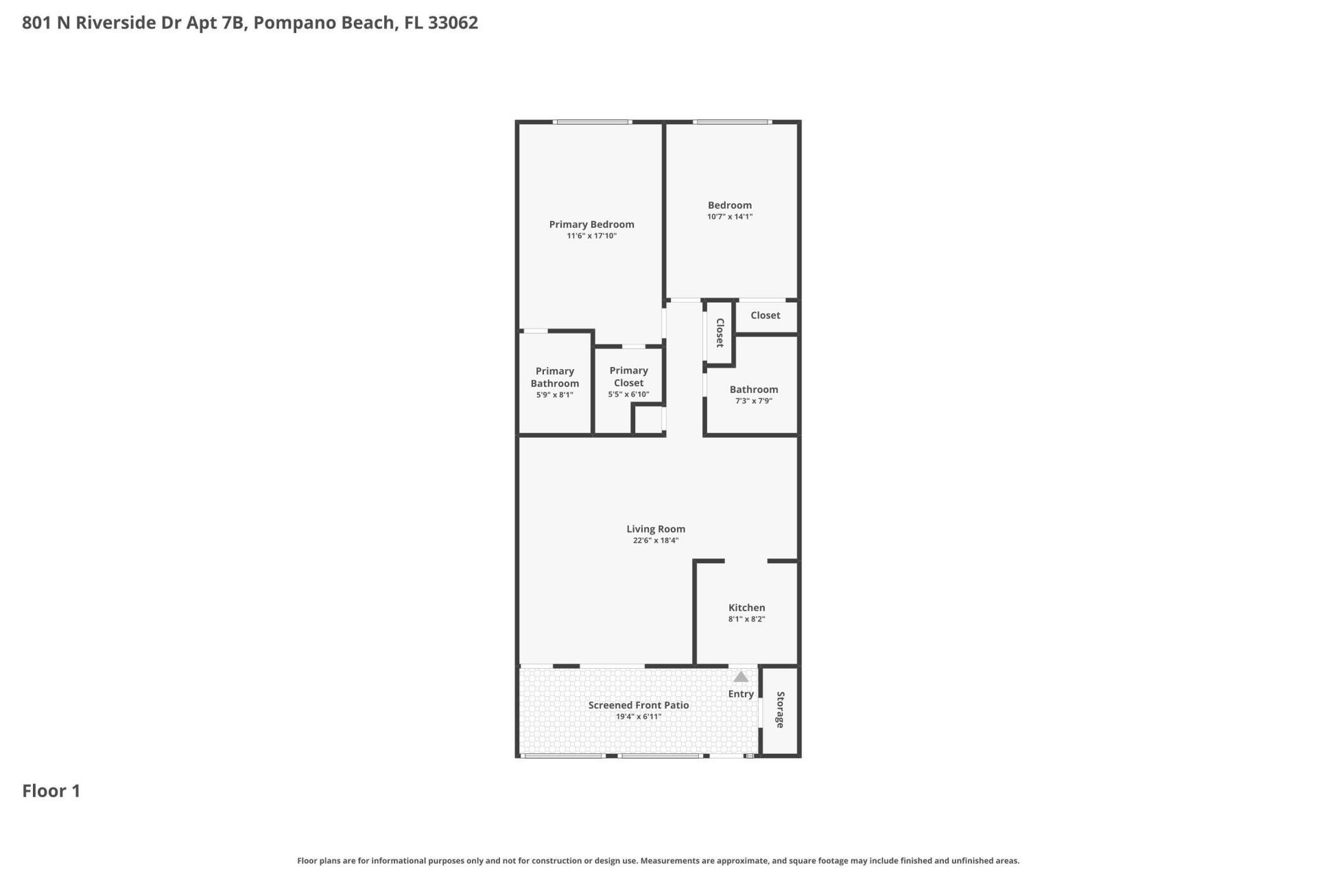 801 N Riverside Drive, Unit 7b, Pompano Beach, FL 33062 Photo