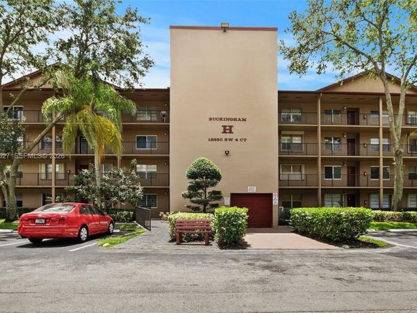 12950 SW 4th Ct , Unit 312H, Pembroke Pines, FL 33027