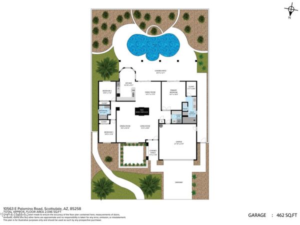 10563 E PALOMINO Road, Scottsdale, AZ 85258